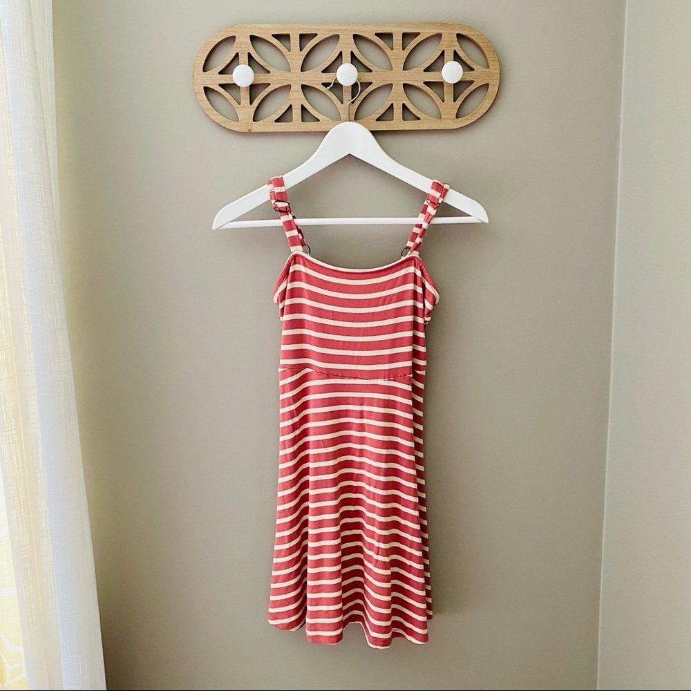 Altar'd State Striped Pullover Mini Dress Pink Sz XS